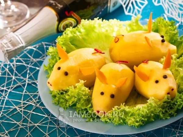 Фото блюда: Свинка из картошки