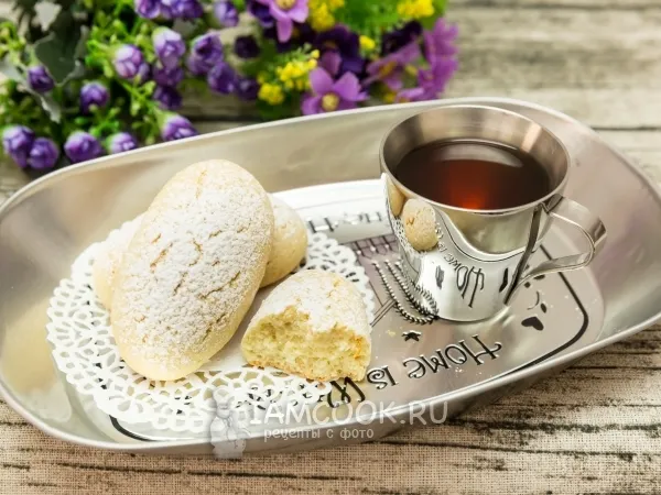 Фото блюда: Песочное печенье на растительном масле