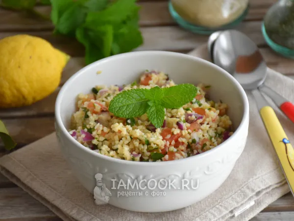 Фото блюда: Армянский салат с булгуром