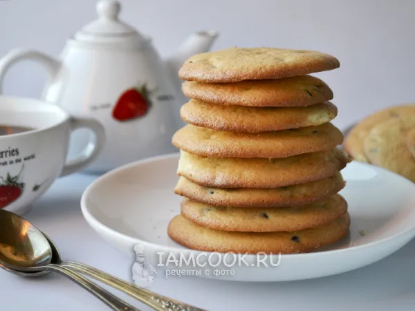 Фото блюда: Бисквитное печенье с шоколадом