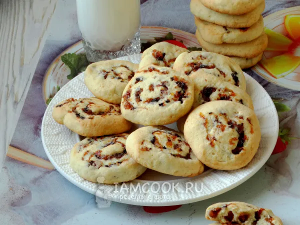 Фото блюда: Печенье с сухофруктами