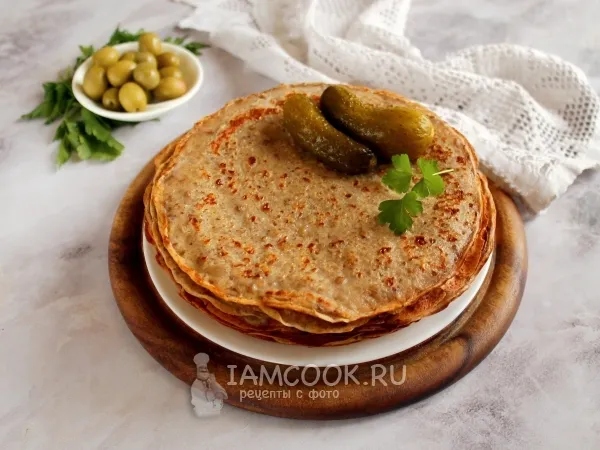 Фото блюда: Блины из гречневой каши