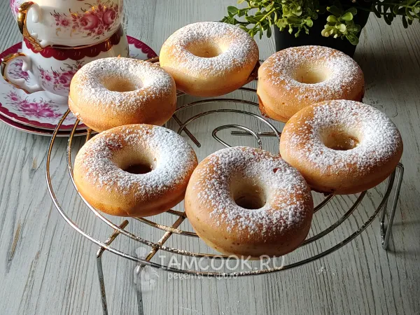 Фото блюда: Пончики с карамелью