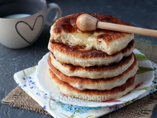 Фото блюда: Дрожжевые лепешки на воде