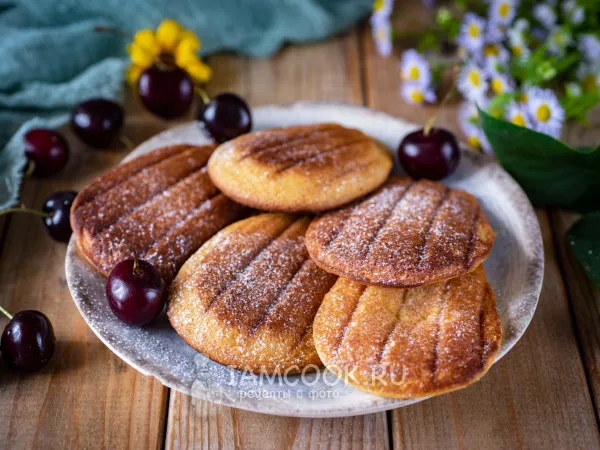 Фото блюда: Печенье «Мадлен» в мультипекаре