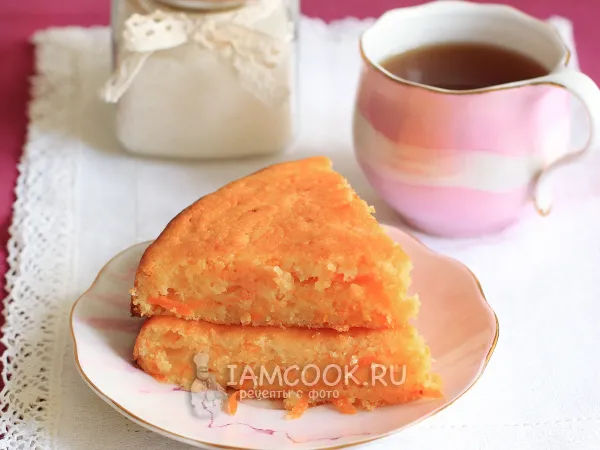 Фото блюда: Морковный кекс на кефире