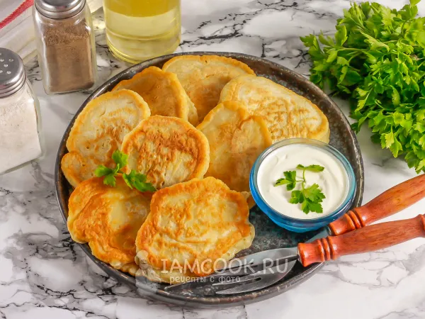 Фото блюда: Оладьи на рассоле