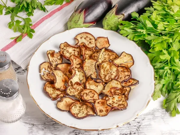 Фото блюда: Чипсы из баклажанов