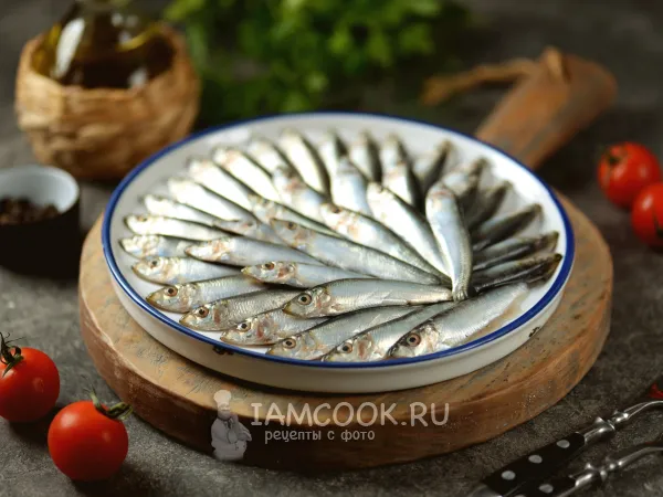 Фото блюда: Маринованная килька в домашних условиях