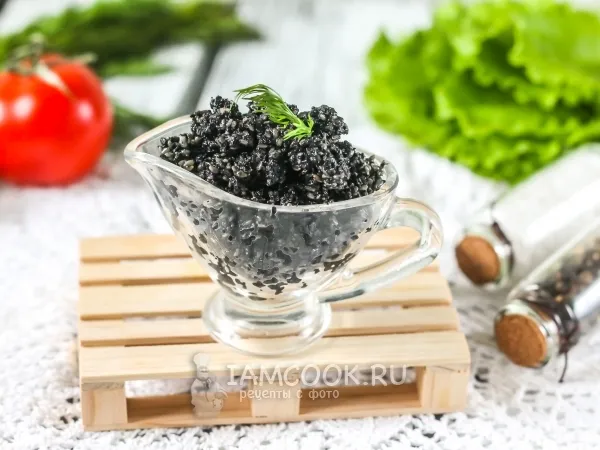 Фото блюда: Урбеч из черного кунжута