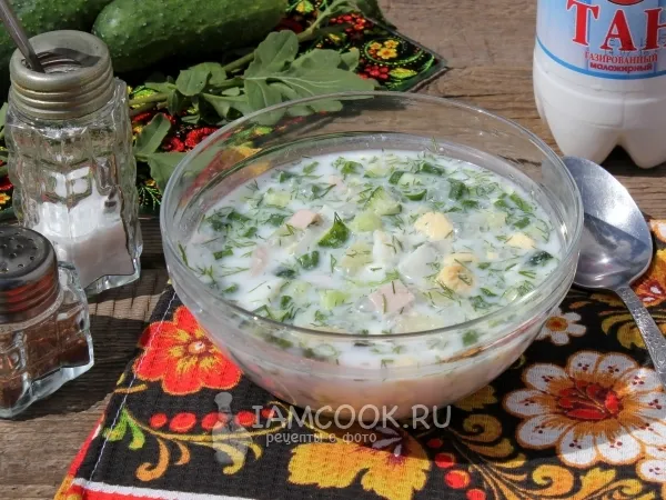 Фото блюда: Окрошка на тане