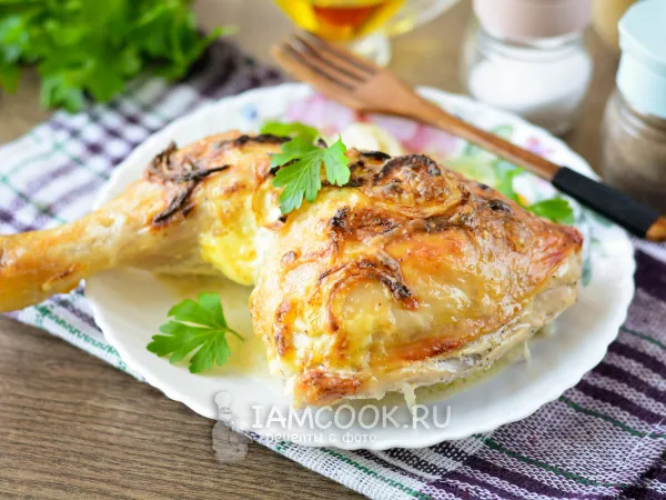 Фото блюда: Куриные окорочка в майонезе в духовке