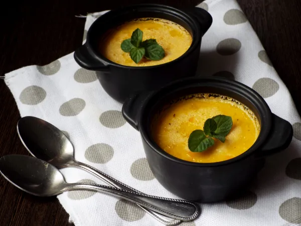 Фото блюда: Тыквенный флан