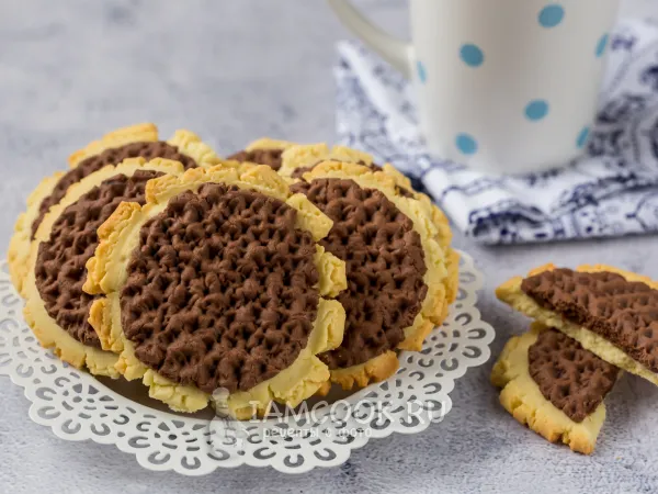 Фото блюда: Печенье «Подсолнухи»