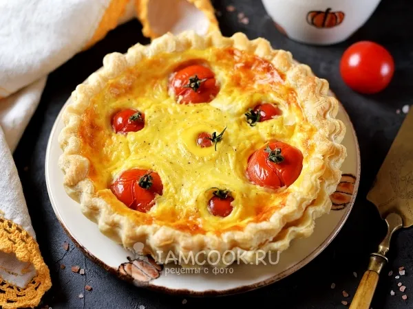 Фото блюда: Тарт с помидорами