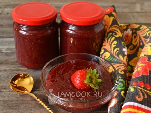 Фото блюда: Джем из клубники 5-минутка