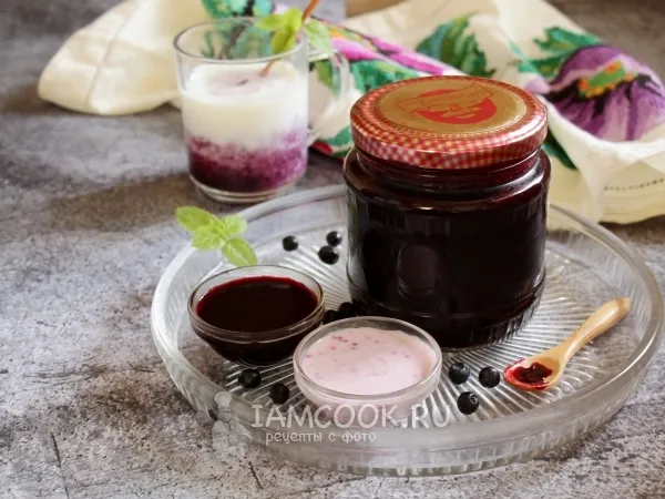 Фото блюда: Черника с сахаром на зиму без варки