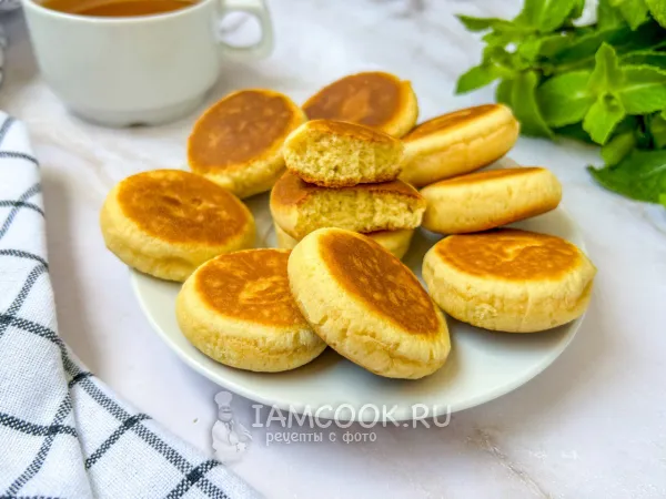 Фото блюда: Медовое печенье на сковороде