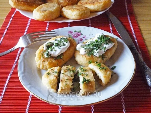 Фото блюда: Рисовые пирожки с куриной печенью