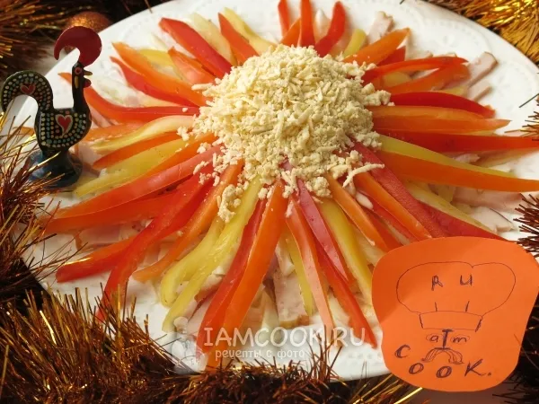 Фото блюда: Салат «Фейерверк»