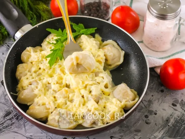 Фото блюда: Пельмени с брынзой