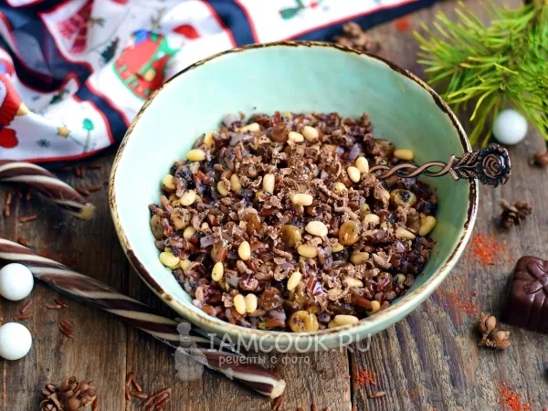 Фото блюда: Рождественская кутья из красного риса