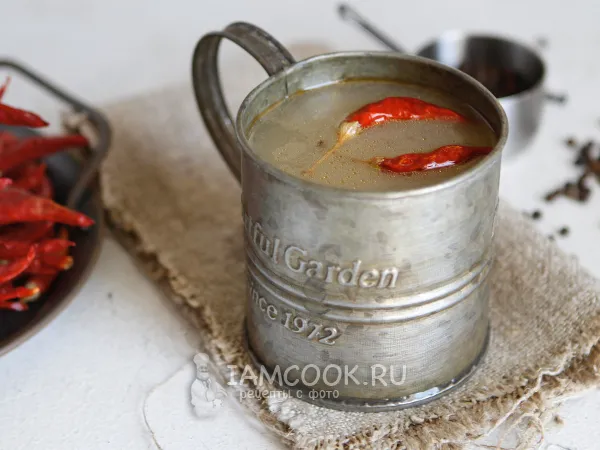 Фото блюда: Мясной бульон в мультиварке