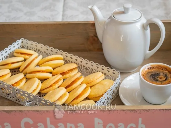 Фото блюда: Лимонное песочное печенье