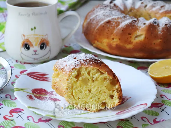 Фото блюда: Кекс с нектаринами