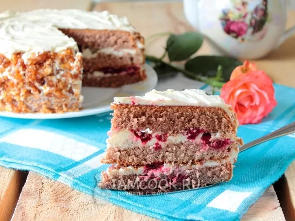 Фото блюда: Торт «Вацлавский» по ГОСТу