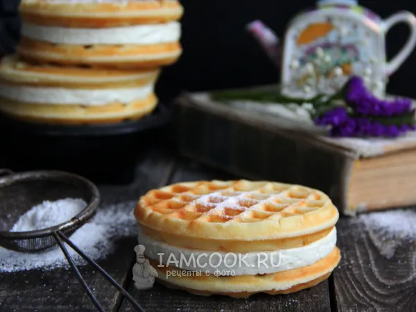 Фото блюда: Венские вафли с суфле