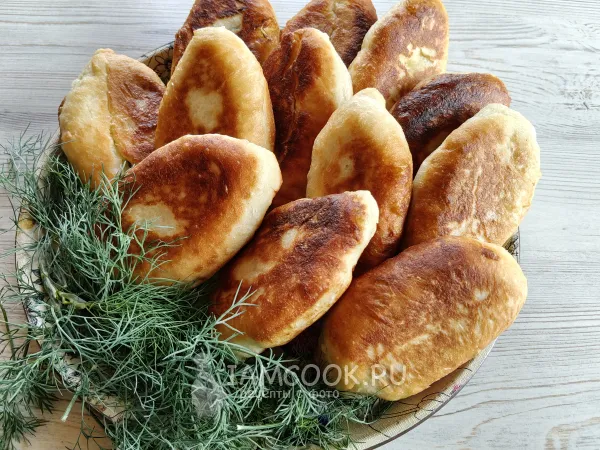 Фото блюда: Пирожки с картошкой и укропом