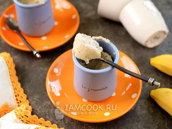 Фото блюда: Банановое суфле в микроволновке