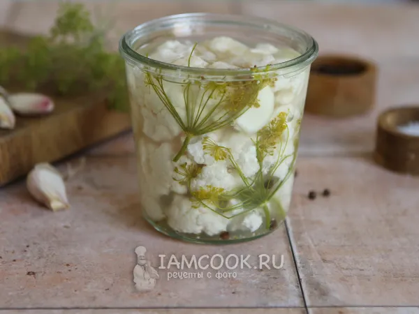 Фото блюда: Ферментированная цветная капуста