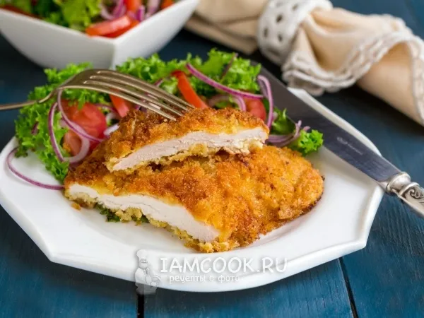 Фото блюда: Шницель из свинины