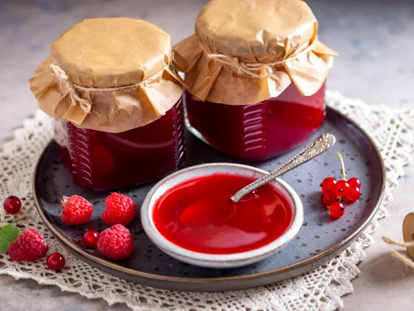 Фото блюда: Джем из красной смородины и малины