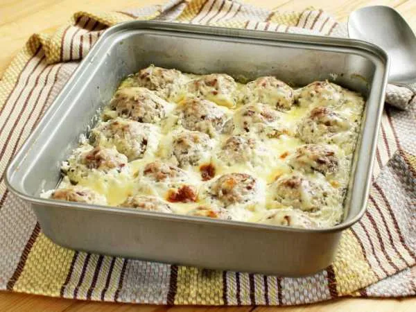 Фото блюда: Тефтели в сливочном соусе