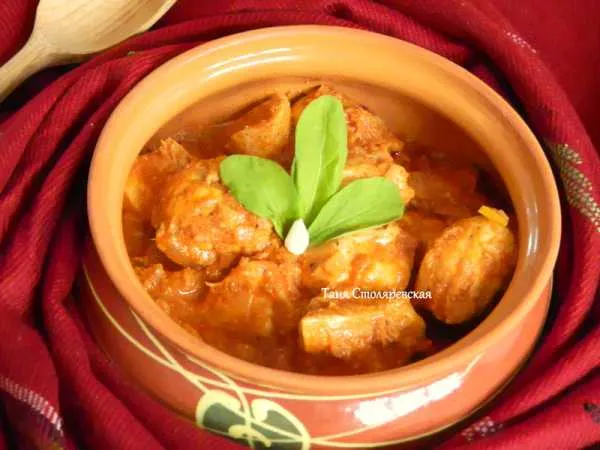 Фото блюда: Пасанда из курицы