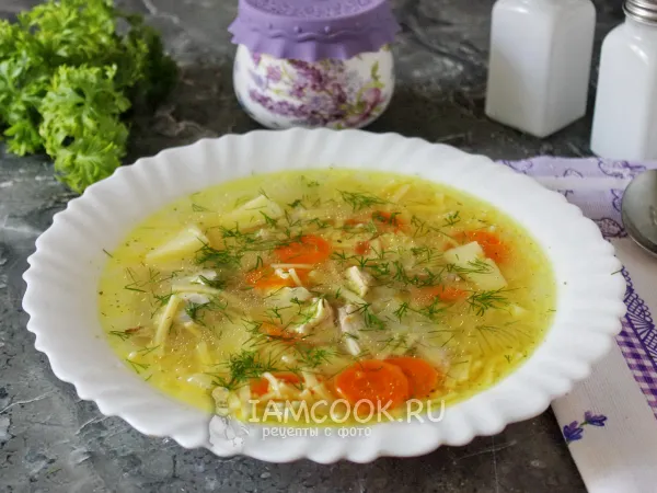 Фото блюда: Суп из плеча индейки