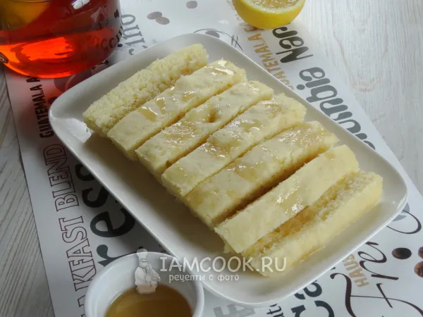 Фото блюда: Лимонный кекс в микроволновке