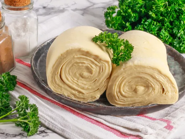 Фото блюда: Слоеное тесто на маргарине