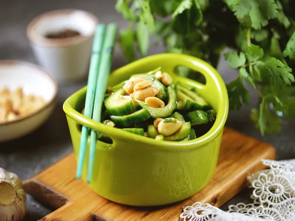 Фото блюда: Китайский салат с арахисом