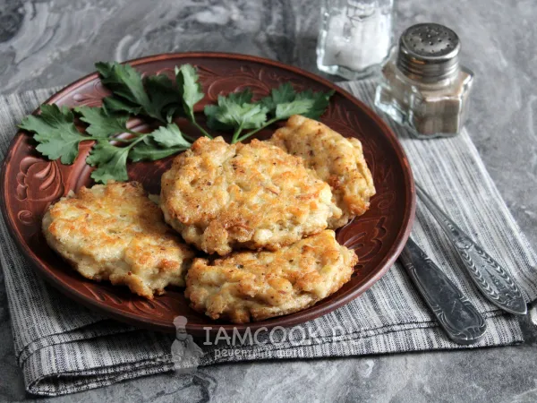 Фото блюда: Рубленые котлеты из трески
