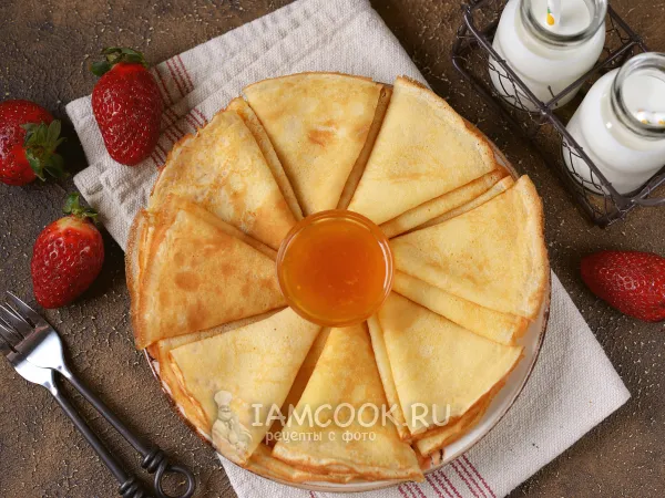 Фото блюда: Гурьевские блины