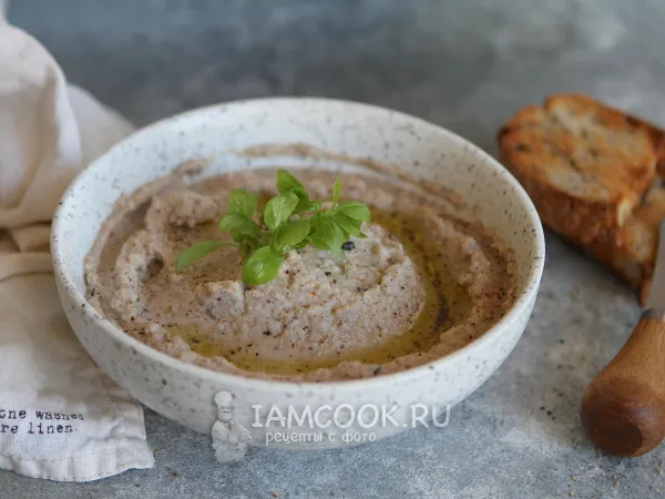 Фото блюда: Паштет из фасоли с яйцом