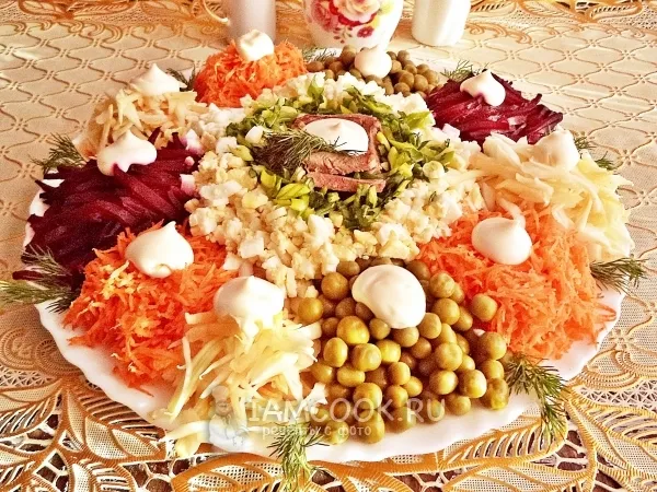 Фото блюда: Салат Ералаш