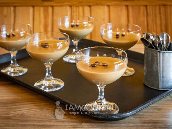 Фото блюда: Кофейный пудинг