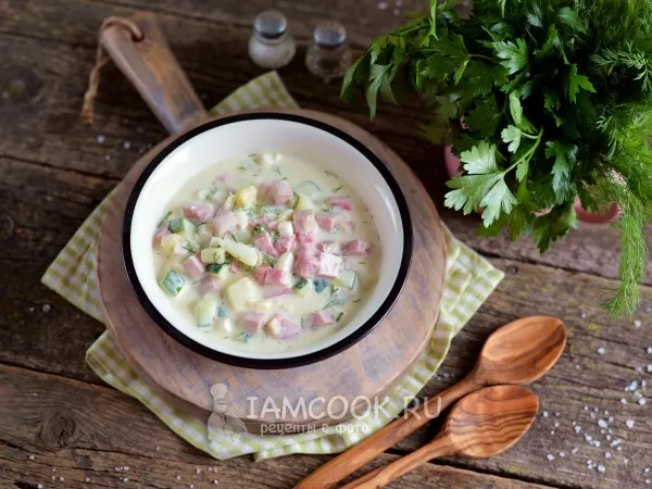 Фото блюда: Окрошка с редькой