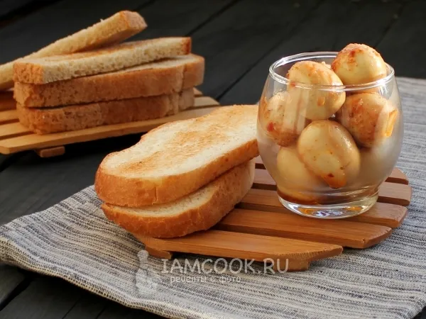 Фото блюда: Маринованные яйца