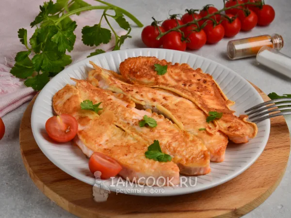 Фото блюда: Лосось в кляре